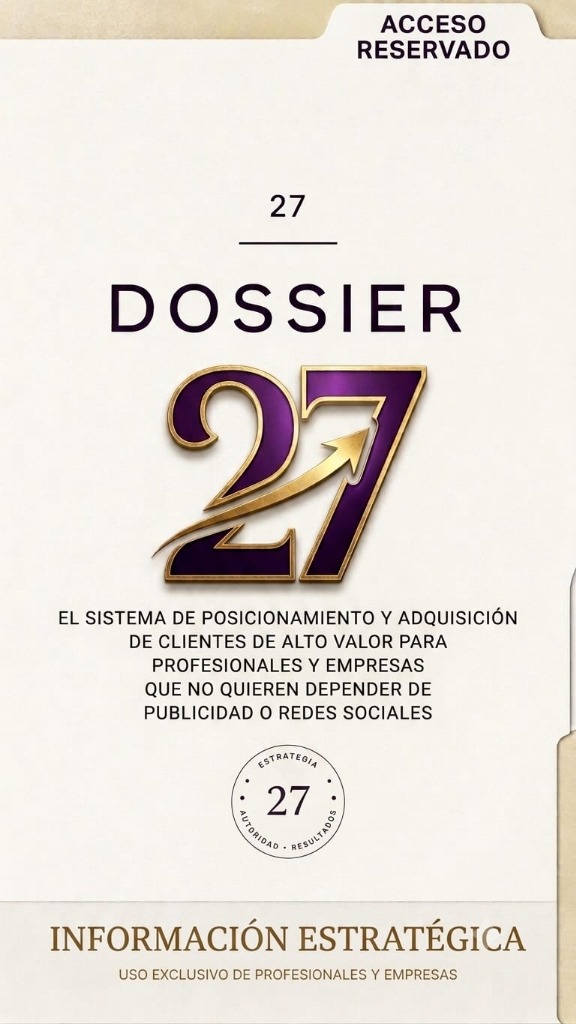 Dossier 27 Confidencial